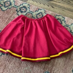 USC Trojans Cheerleading skirt/Game day  red and gold size S